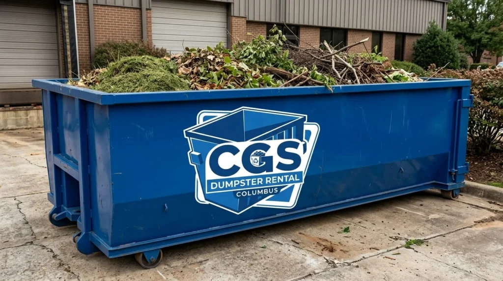 Yard Waste Dumpster Rental Columbus GA-img