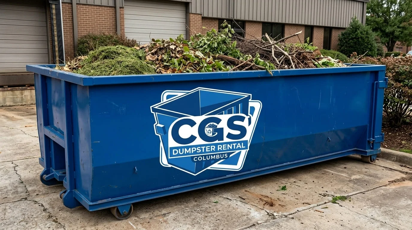 Yard Waste Dumpster Rental Columbus GA-img