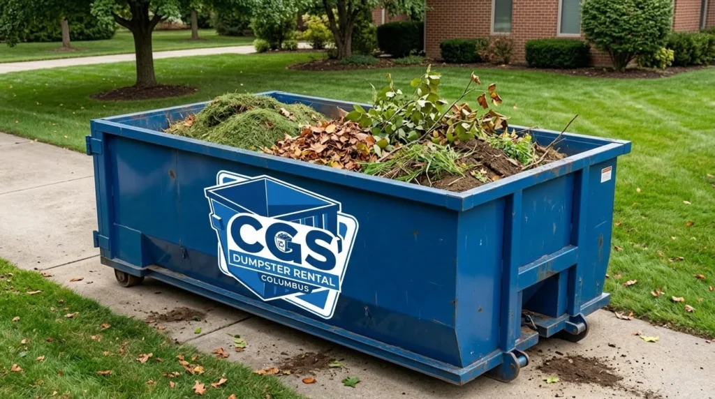 Yard Waste Dumpster Rental Columbus-img